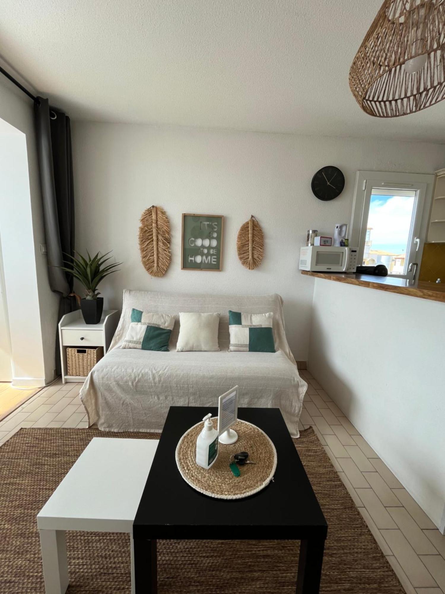T2 Vue Panoramique Sur Mer Quartier Des Quilles Sète Exterior foto